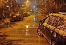 На снимка от кв Бистрица се вижда и малко по плътна