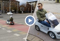 Предприемчивият пловдивчанин намери нов икономичен и забавен начин за придвижване