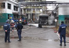 Инцидентът е станал в 10 40 ч на площадката на завода