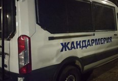 В акцията участват екипи на Жандармерията и ГД Национална полиция Специализирана полицейска акция се