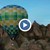 Въздушен балон се издигна над Белоградчишки скали