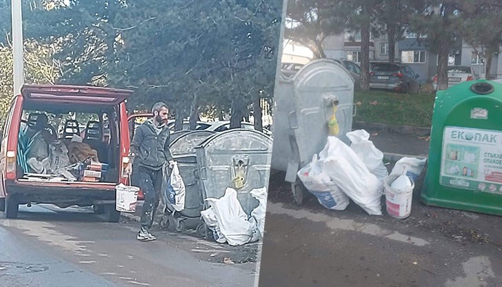 Русенци сигнализираха за нерегламентирано изхвърляне на строителни отпадъци до блок "Чайковски" в Русе