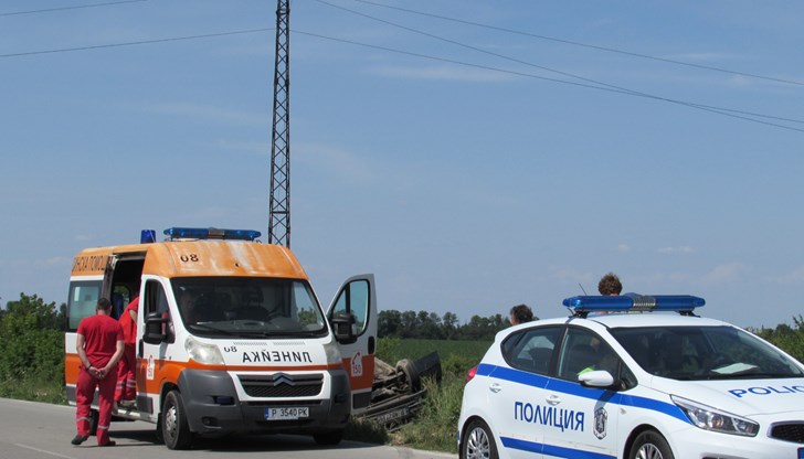 Тежка катастрофа е станала на пътя между селата Ресен и Стефан Стамболово
