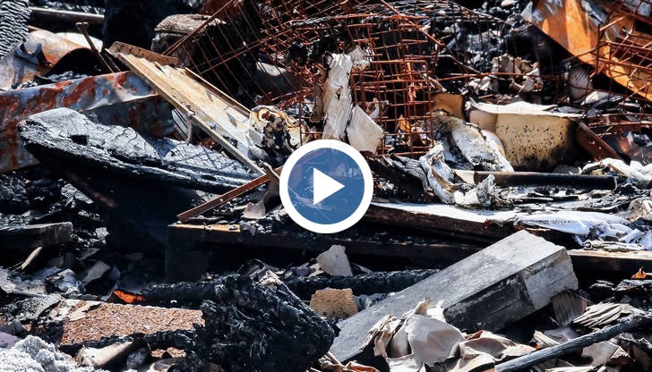 Установено е, че пострадалият имот не е електрифициран и в близост до него няма електрически източници