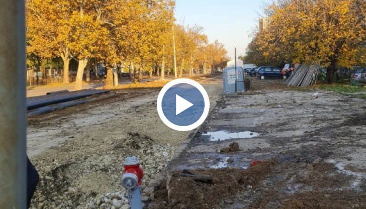 Строителните дейности по "Воден цикъл на Русе" продължават - ще подменят водопроводи и в централната градска част