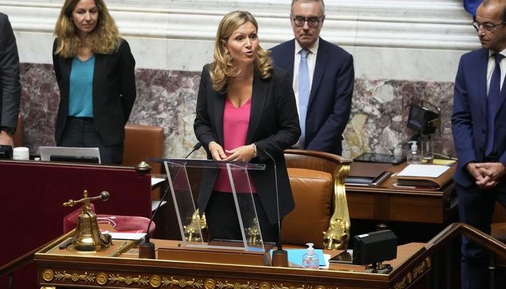 Председателката на долната камара на френския парламент Яел Браун-Пиве прекрати заседанието