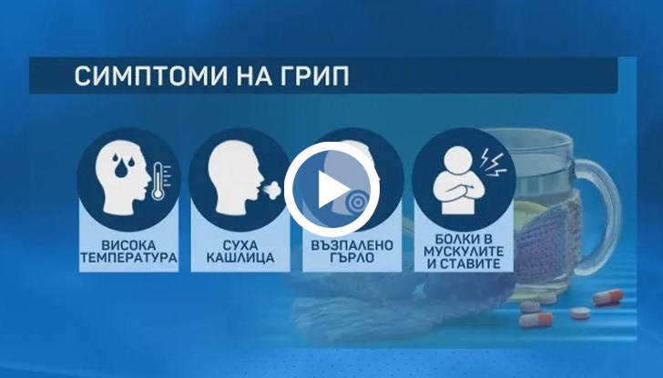 Сред първите симптоми са висока температура, кашлица, болки в гърлото, мускулите и ставите