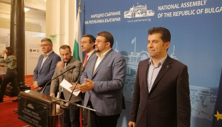 Съпредседателят на ПП Кирил Петков заяви, че от вчера има