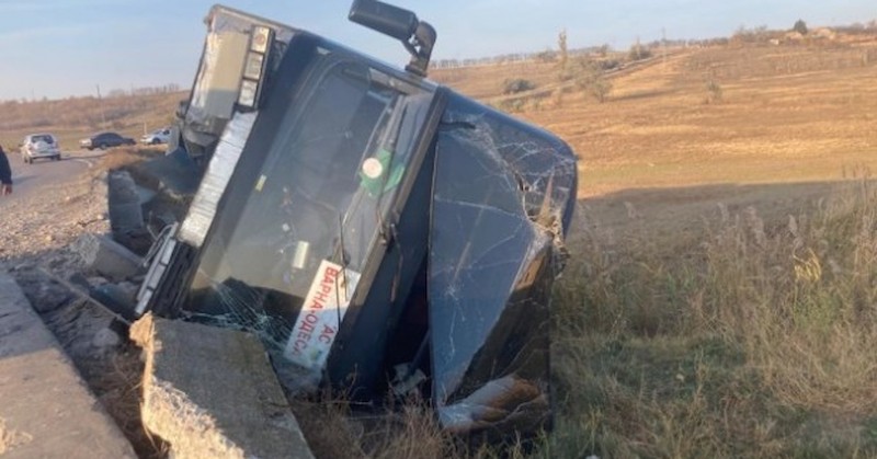 Четирима души са пострадали при инцидентаНа магистралата Одеса - Рени