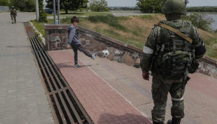 До момента от разположените на десния бряг на Днепър територии