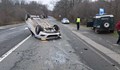 Катастрофа с джип на жандармерията на пътя Малко Търново - Бургас