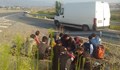 Задържаха бус със 70 незаконни мигранти на магистрала "Тракия"