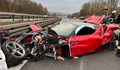 Ferrari катастрофира с 300 км/ч в Германия
