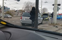 Катастрофа на кръстовището между кварталите "Дружба" и "Чародейка"