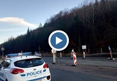 Разширяване на пътя и отделяне на насрещно движещите се потоци