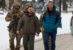 Грилс ще заснеме документален филм за оцеляването в Украйна по