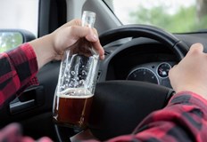 Пробата за алкохол на 57 годишния мъж дала положителен резултат от