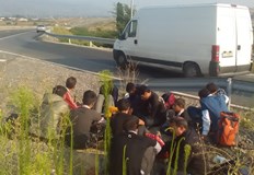 На 14 от лицата е осигурена медицинска помощ поради изтощениеПореден