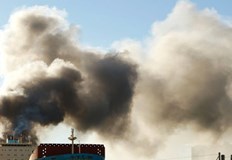 Пожарът е оценен като сложност от втора степенПетролният танкер Арктика