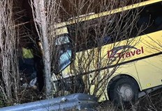 При катастрофата загина жена на 68 години а 19 пътници