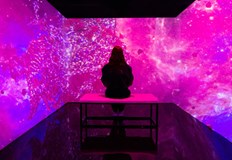 Става въпрос за продукция на Artechouse Studio което направи мултисензорна