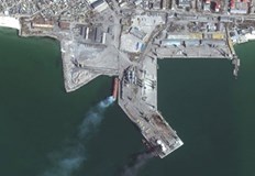 Останалите две отворени пристанища работят с намален капацитетНай голямото украинско пристанище