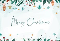 Поздравът Весела Коледа е употребен за първи път от епископа