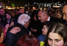 Президентът приветства местните по повод празника на града Бургас не е