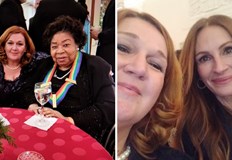 Мариана Цветкова присъства на приема като вицепрезидент на фондацията за