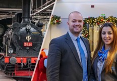 Пътниците ще получат първите си подаръци от Дядо Коледа по