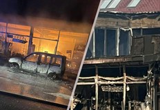 Пожарни екипи от три града се включиха в гасенето на