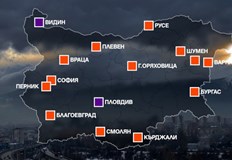 Над цялата страна се отчита висока концентрация на фини прахови