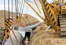 Според очевидци от изкоп е излизал фонтан наподобяващ параТеч на