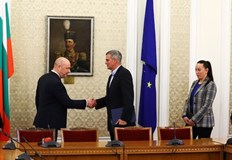 Лидерът на Български възход разговаря с номинирания от ГЕРБ кандидат