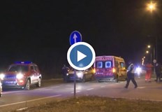 Няма данни за пострадали българи Товарен влак превозващ амоняк дерайлира