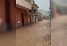 В района на Калабрия са регистрирани над 80 100 мм дъждПрез