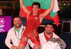 През този сезон талантът стана европейски шампион за юноши спечели