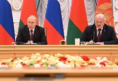 Беларуският президент нарече руския си колега по голям брат Руският президентВладимир Путин