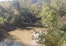 Падналите преди няколко месеца клони и дървета затрудняваха оттока в