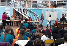 Децата от СУ Христо Ботев и ПЧСУ Леонардо да Винчи