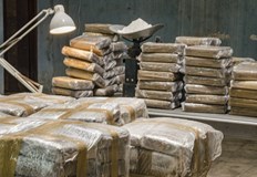 Това е най голямата пратка задържана от властите в страната за