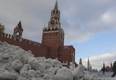 Обилен снеговалеж в Москва и околностите на предизвика проблеми с