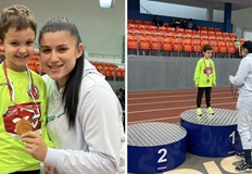 Блестящо се представиха и останалите възпитаници на Локомотив РусеМалките лекоатлети