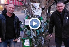 Оставихме нашите подаръци за Румен Радев и мафията пишат от