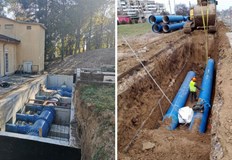 Готова е канализацията в кварталите Средна кула и Долапите Изграждането на