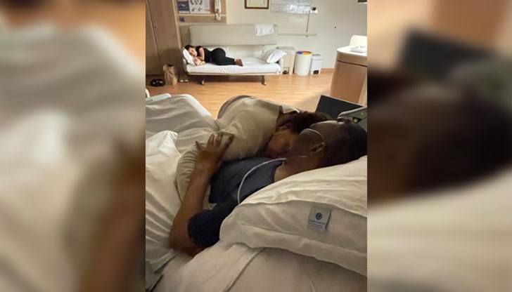 Кели Кристина Насименто публикува снимка от болничното легло на легендарния футболист