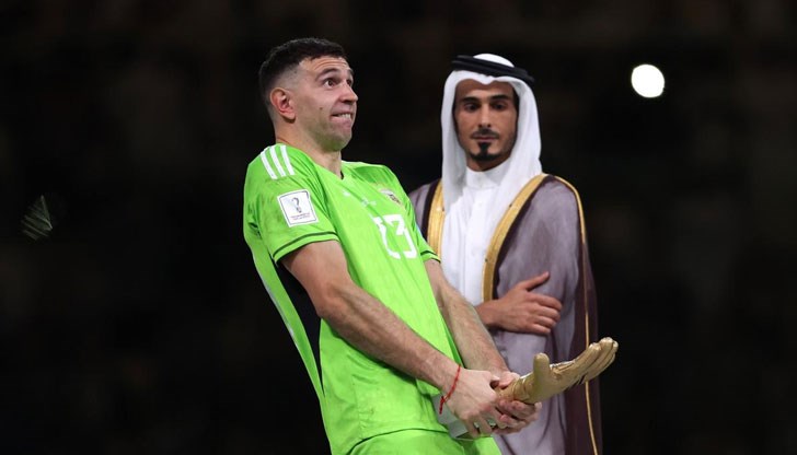 Стражът на аржентинския национален се е подиграл и с Килиан Мбапе Стражът на аржентинския национален се е подиграл и с Килиан Мбапе