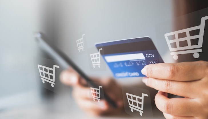 Онлайн продават почти 15% от българските фирми, а реализираният оборот от електронна търговия възлиза на близо 7% от общия им оборот