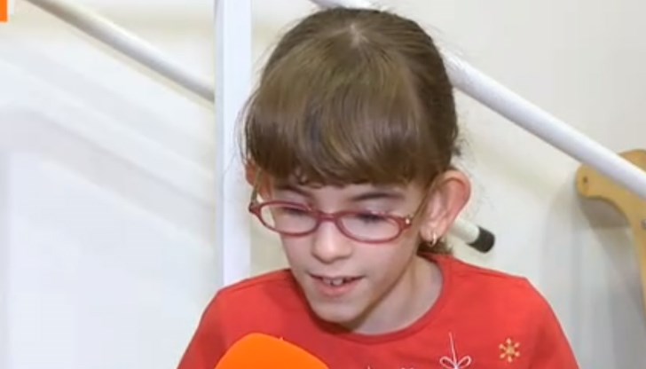 Третокласничката Ивана Илиева иска да стане лекар