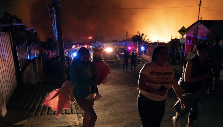 Властите в град Виня дел Мар обявиха извънредно положение Властите в град Виня дел Мар обявиха извънредно положение